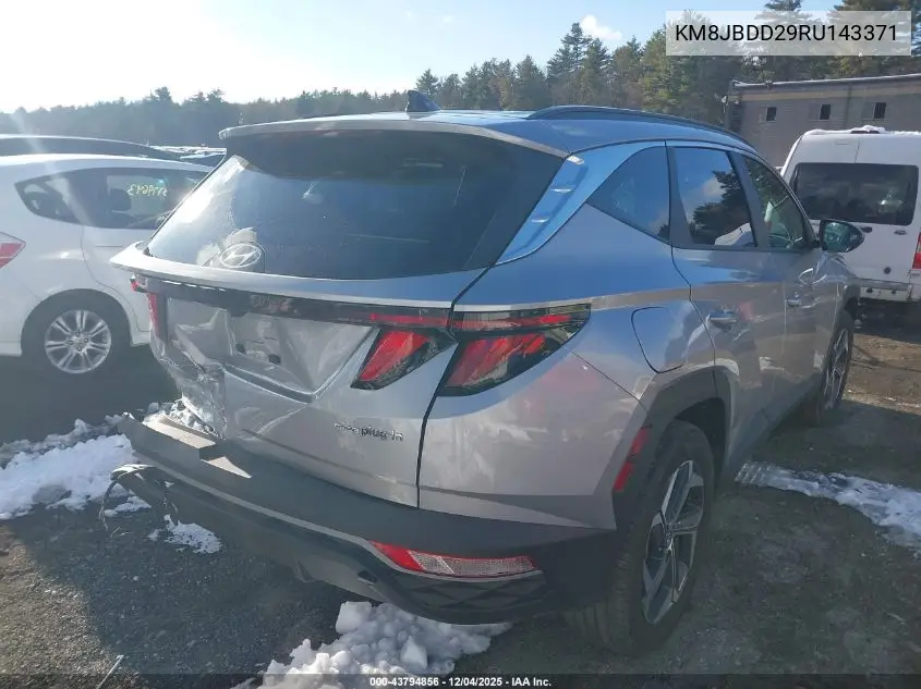KM8JBDD29RU143371 2024 Hyundai Tucson Plug-In Hybrid Sel