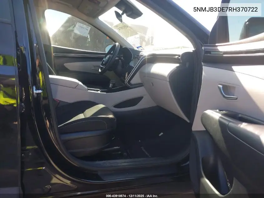5NMJB3DE7RH370722 2024 Hyundai Tucson Sel