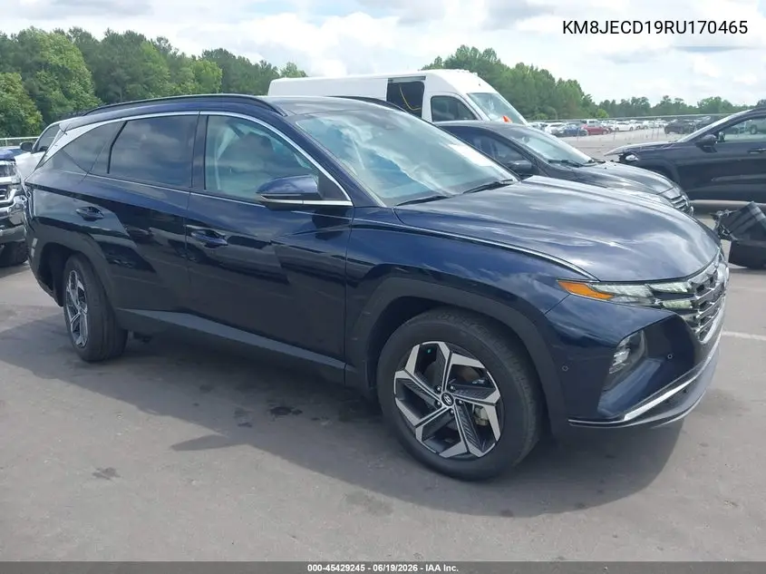 2024 Hyundai Tucson Hybrid Limited VIN: KM8JECD19RU170465 Lot: 45429245