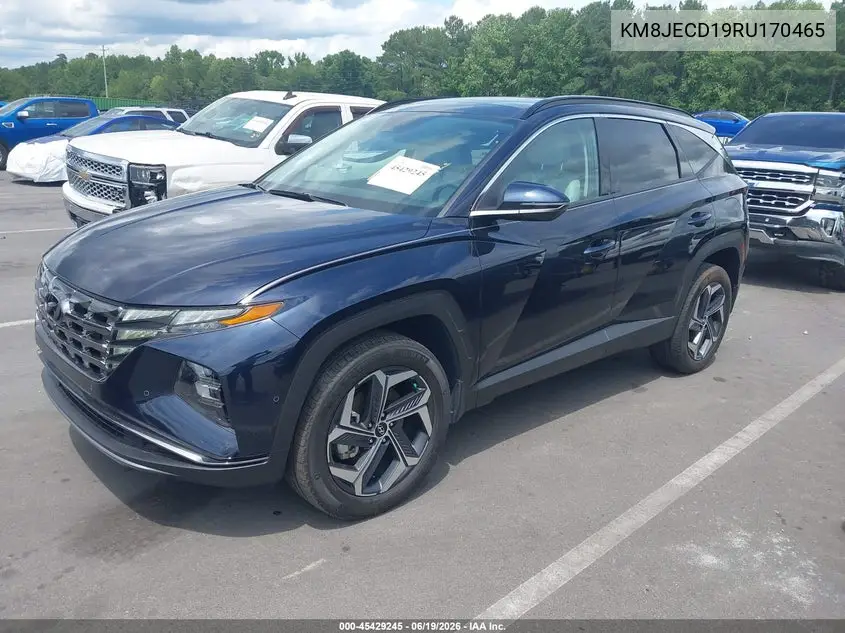 2024 Hyundai Tucson Hybrid Limited VIN: KM8JECD19RU170465 Lot: 45429245