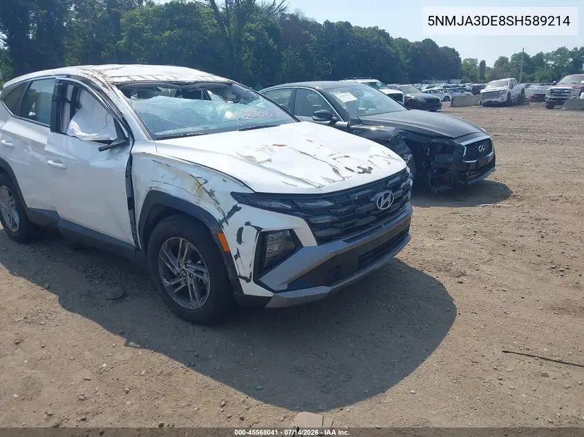 2025 Hyundai Tucson Se VIN: 5NMJA3DE8SH589214 Lot: 45568041