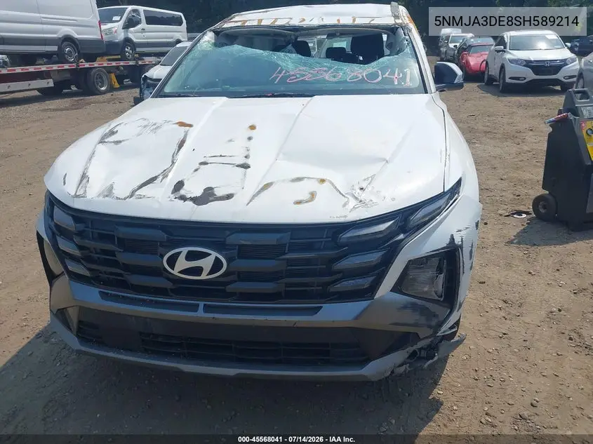 2025 Hyundai Tucson Se VIN: 5NMJA3DE8SH589214 Lot: 45568041