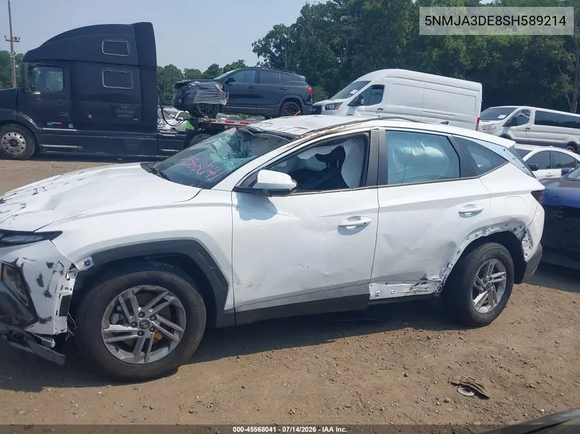 2025 Hyundai Tucson Se VIN: 5NMJA3DE8SH589214 Lot: 45568041