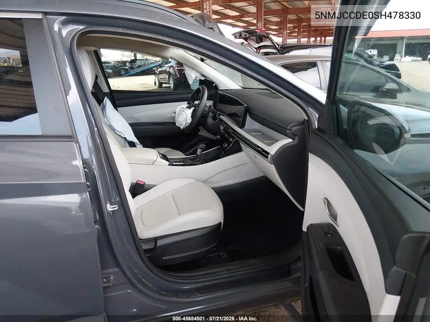 2025 Hyundai Tucson Sel Convenience VIN: 5NMJCCDE0SH478330 Lot: 45684501
