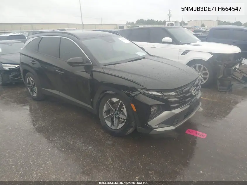 2026 Hyundai Tucson Sel VIN: 5NMJB3DE7TH664547 Lot: 45614844