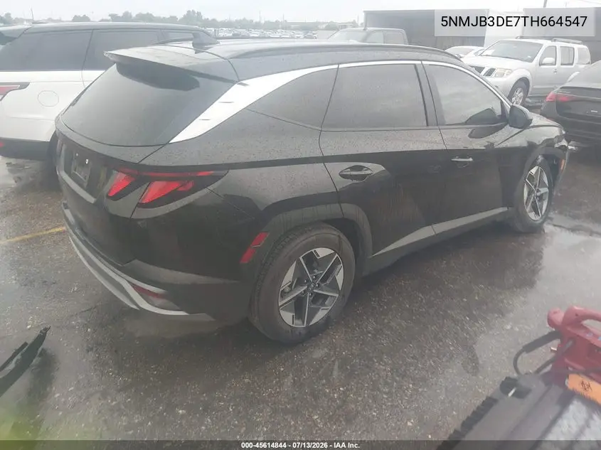 2026 Hyundai Tucson Sel VIN: 5NMJB3DE7TH664547 Lot: 45614844