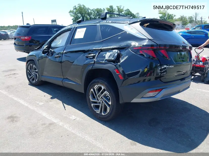 2026 Hyundai Tucson Sel Plus VIN: 5NMJBCDE7TH749517 Lot: 45642320