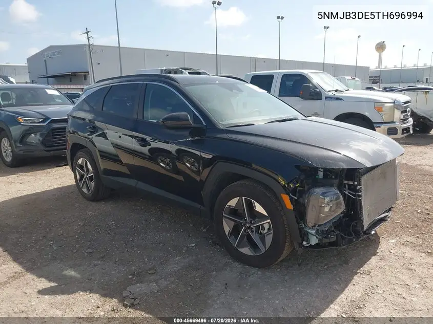 2026 Hyundai Tucson Sel VIN: 5NMJB3DE5TH696994 Lot: 45669496