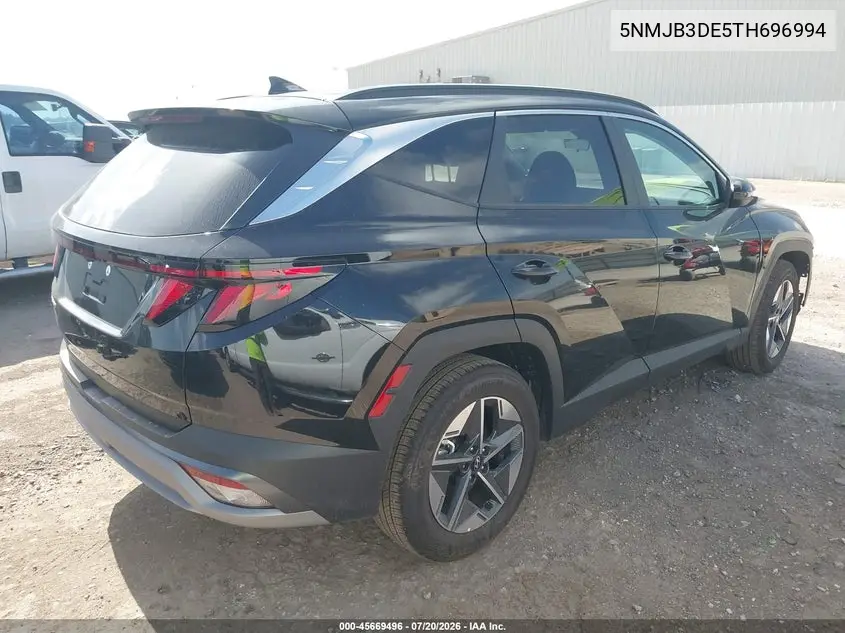 2026 Hyundai Tucson Sel VIN: 5NMJB3DE5TH696994 Lot: 45669496