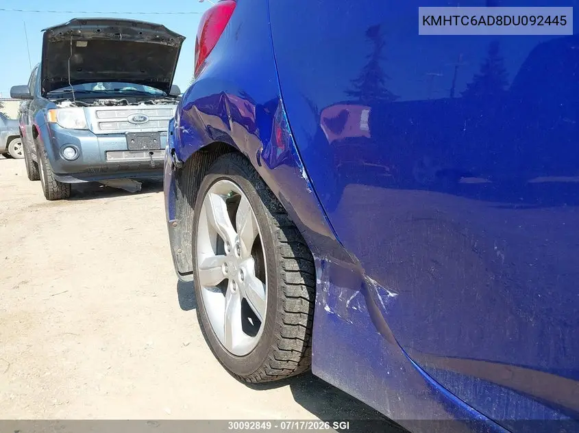 2013 Hyundai Veloster VIN: KMHTC6AD8DU092445 Lot: 30092849