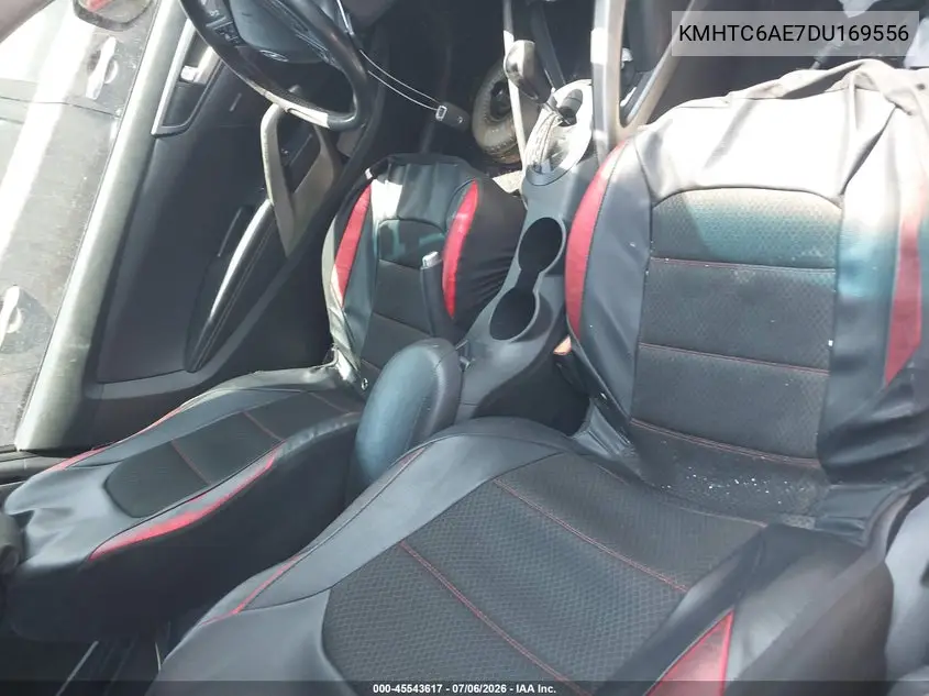 2013 Hyundai Veloster Turbo W/Black VIN: KMHTC6AE7DU169556 Lot: 45543617