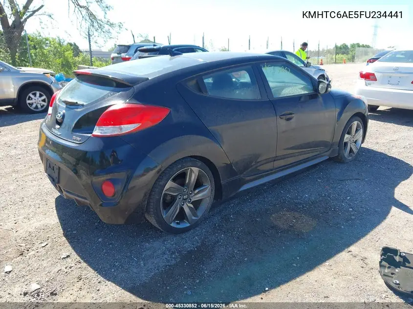 2015 Hyundai Veloster Turbo VIN: KMHTC6AE5FU234441 Lot: 45330852