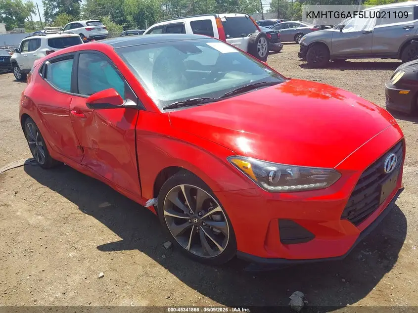 2020 Hyundai Veloster 2.0 Premium VIN: KMHTG6AF5LU021109 Lot: 45341866