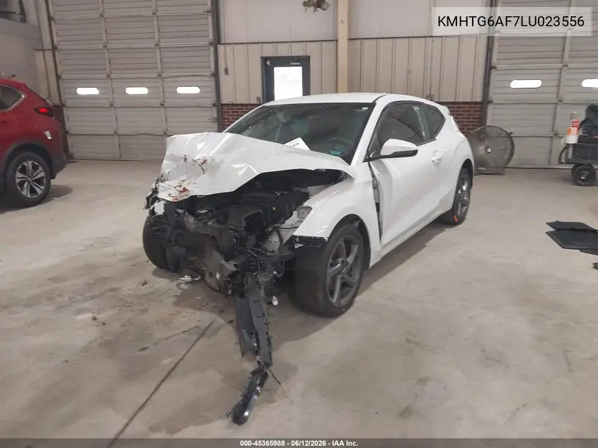 2020 Hyundai Veloster 2.0 VIN: KMHTG6AF7LU023556 Lot: 45365988