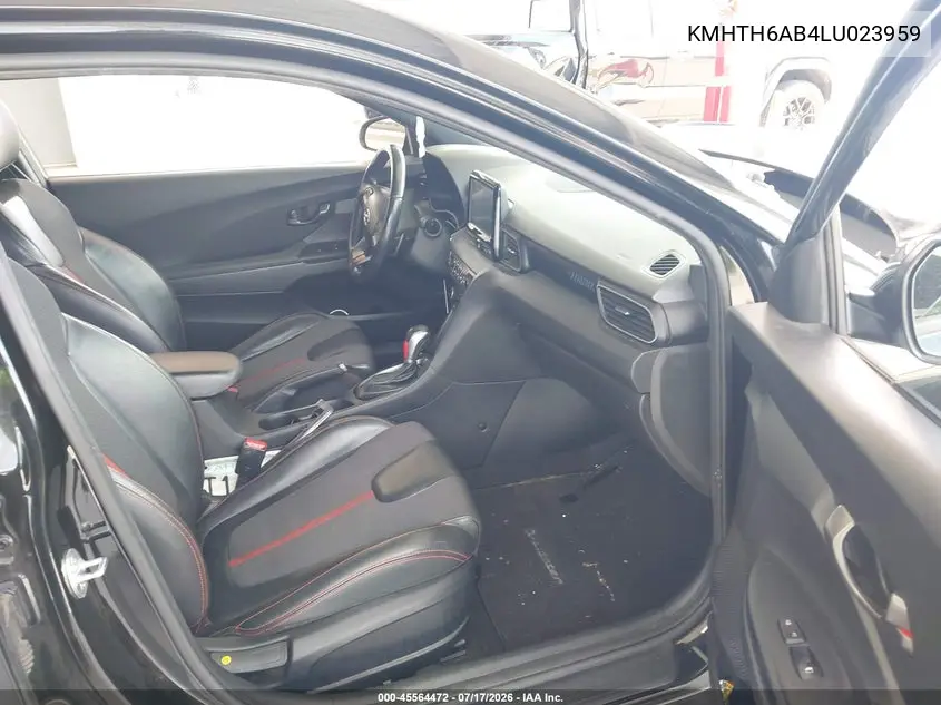 2020 Hyundai Veloster Turbo VIN: KMHTH6AB4LU023959 Lot: 45564472