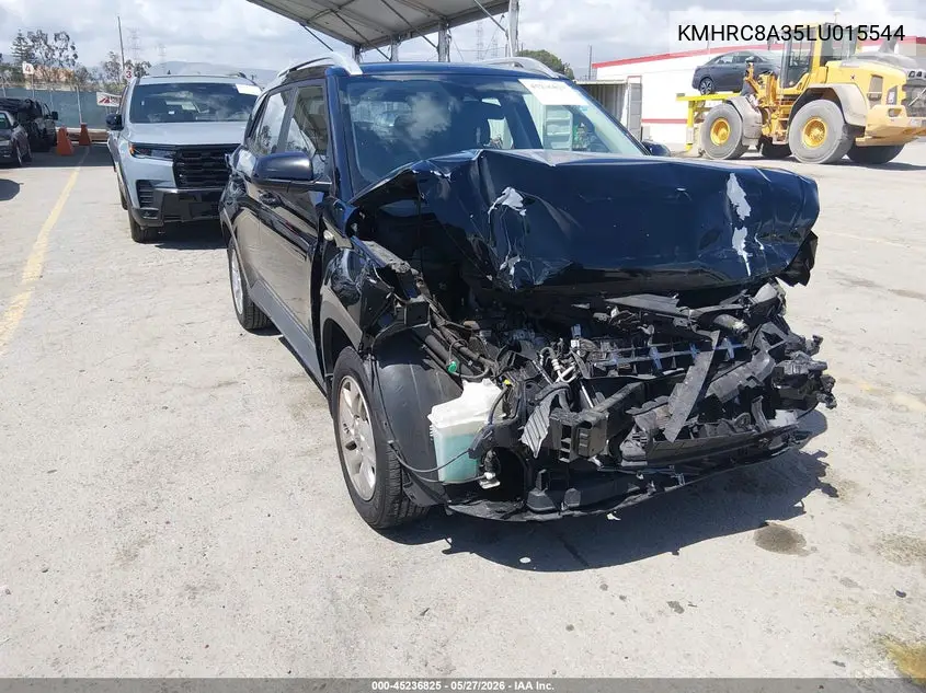 2020 Hyundai Venue Sel VIN: KMHRC8A35LU015544 Lot: 45236825