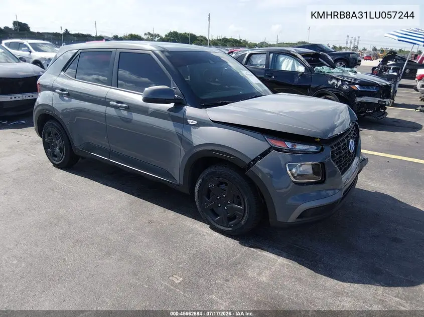 2020 Hyundai Venue Se VIN: KMHRB8A31LU057244 Lot: 45662684