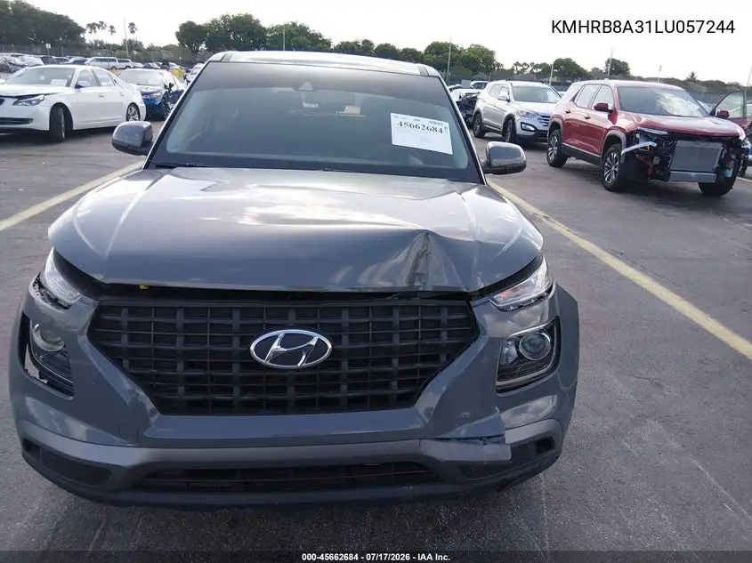 2020 Hyundai Venue Se VIN: KMHRB8A31LU057244 Lot: 45662684