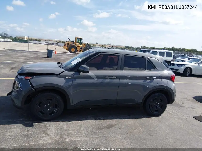 2020 Hyundai Venue Se VIN: KMHRB8A31LU057244 Lot: 45662684