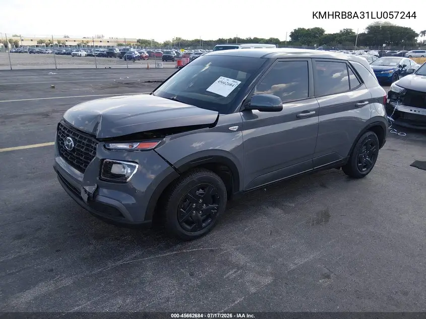 2020 Hyundai Venue Se VIN: KMHRB8A31LU057244 Lot: 45662684