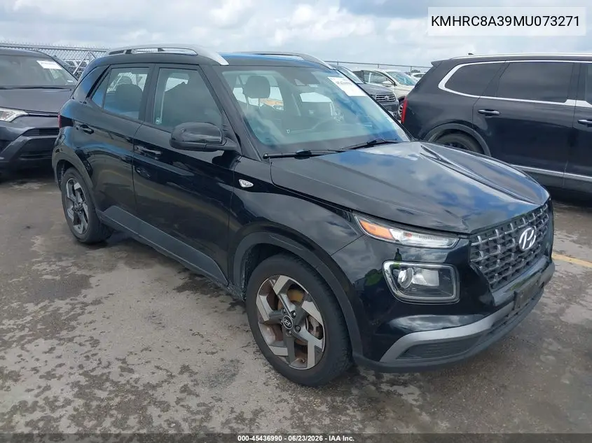 2021 Hyundai Venue Sel VIN: KMHRC8A39MU073271 Lot: 45436990
