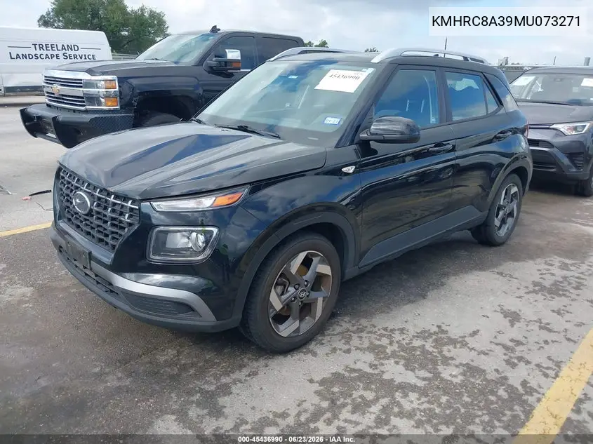 2021 Hyundai Venue Sel VIN: KMHRC8A39MU073271 Lot: 45436990