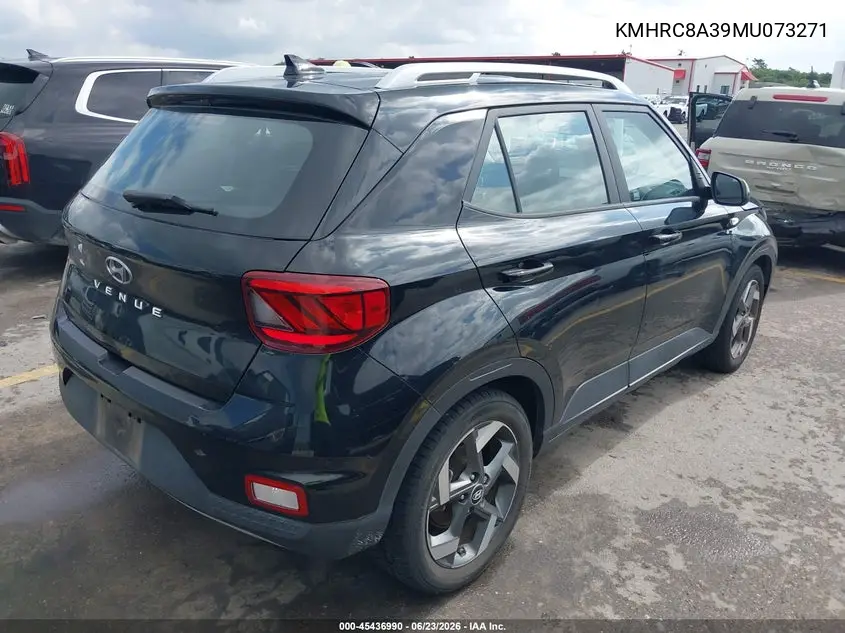 2021 Hyundai Venue Sel VIN: KMHRC8A39MU073271 Lot: 45436990