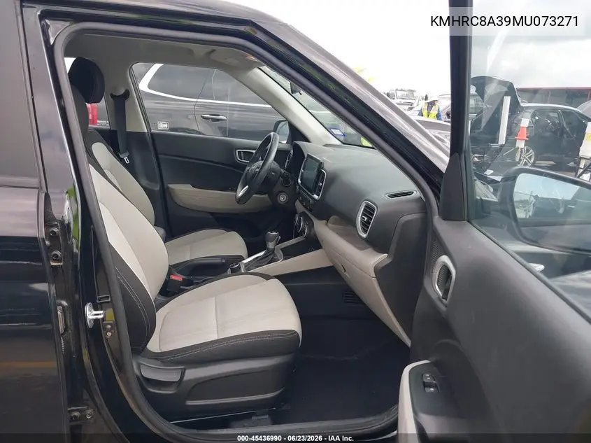2021 Hyundai Venue Sel VIN: KMHRC8A39MU073271 Lot: 45436990