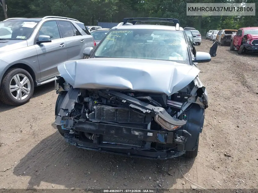 2021 Hyundai Venue Sel VIN: KMHRC8A37MU128106 Lot: 45620371