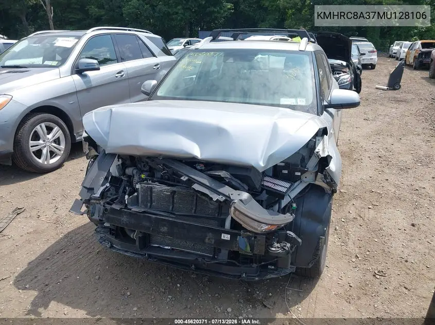 2021 Hyundai Venue Sel VIN: KMHRC8A37MU128106 Lot: 45620371