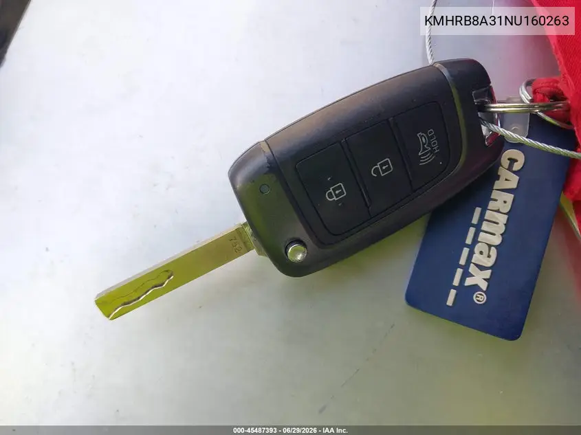 2022 Hyundai Venue Se VIN: KMHRB8A31NU160263 Lot: 45487393