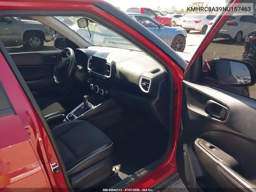 2022 Hyundai Venue Limited VIN: KMHRC8A39NU157463 Lot: 45542113