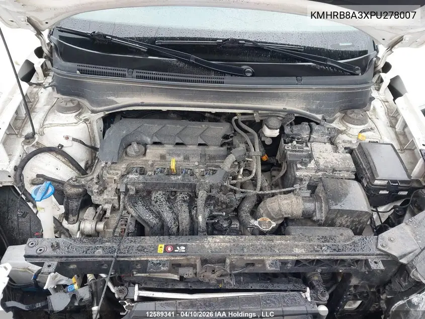 2023 Hyundai Venue Essential VIN: KMHRB8A3XPU278007 Lot: 12589341