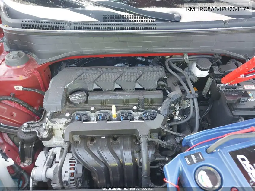2023 Hyundai Venue Sel VIN: KMHRC8A34PU234176 Lot: 45339096