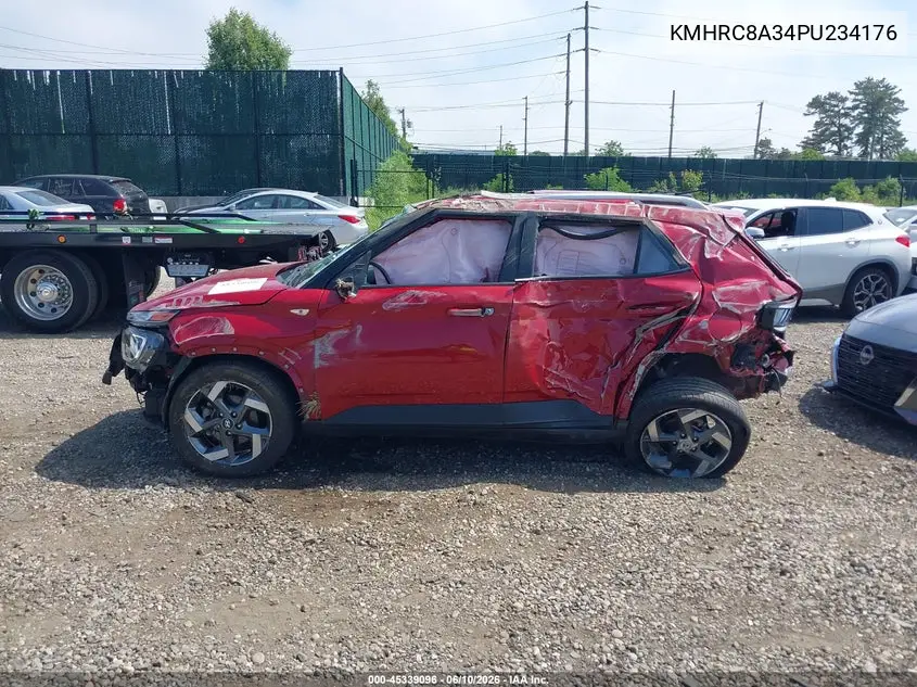 2023 Hyundai Venue Sel VIN: KMHRC8A34PU234176 Lot: 45339096