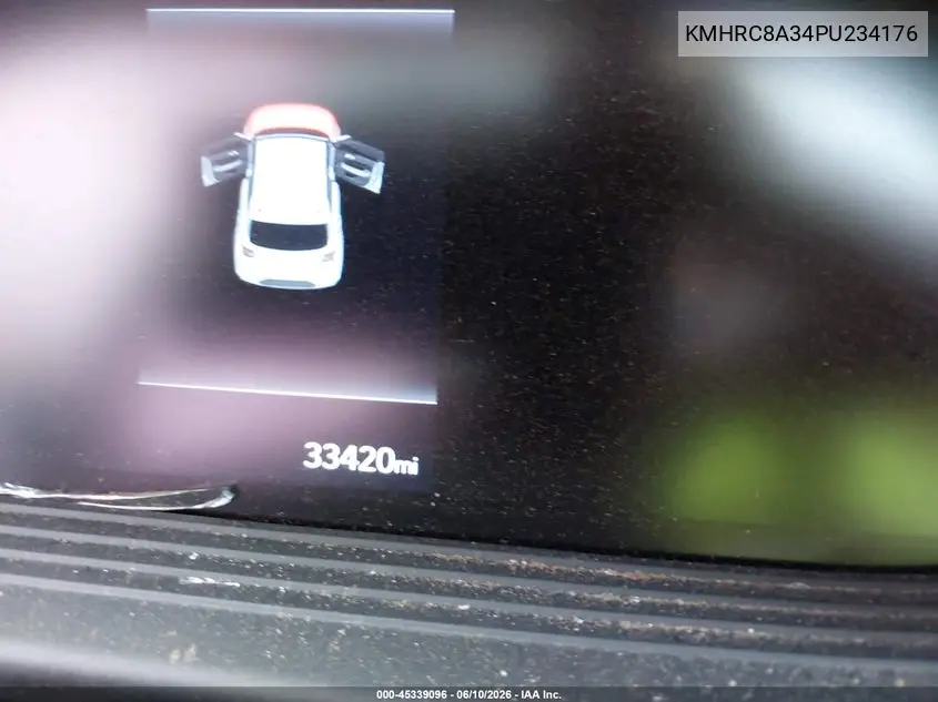 2023 Hyundai Venue Sel VIN: KMHRC8A34PU234176 Lot: 45339096