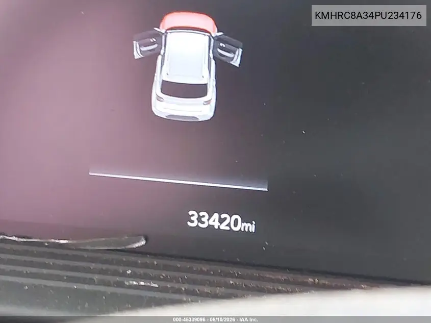 2023 Hyundai Venue Sel VIN: KMHRC8A34PU234176 Lot: 45339096