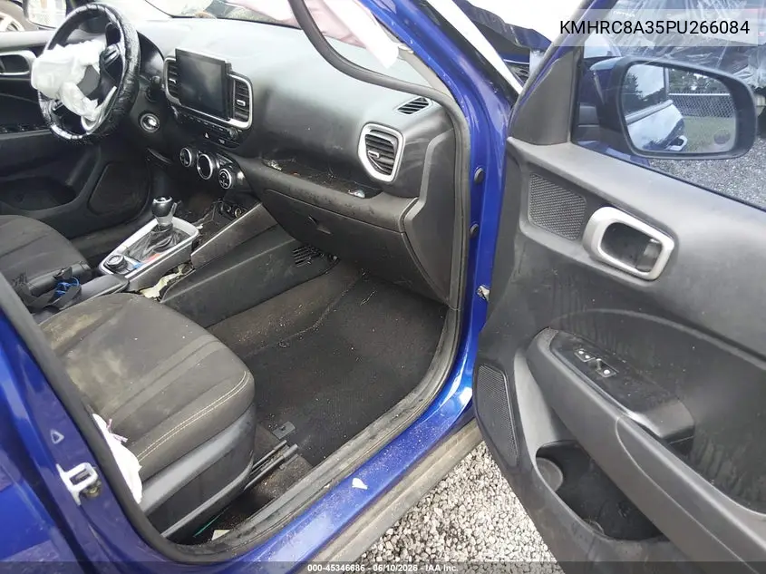 2023 Hyundai Venue Sel VIN: KMHRC8A35PU266084 Lot: 45346686