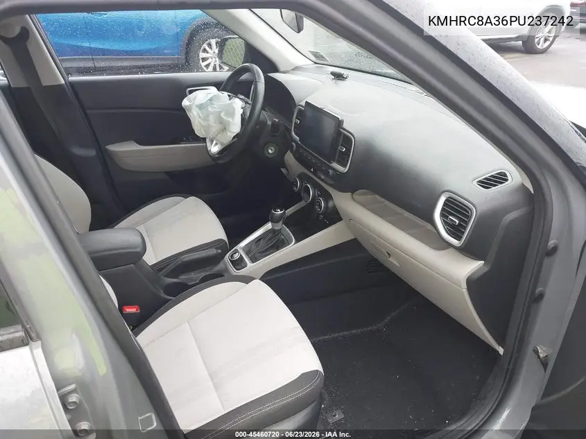 2023 Hyundai Venue Sel VIN: KMHRC8A36PU237242 Lot: 45460720