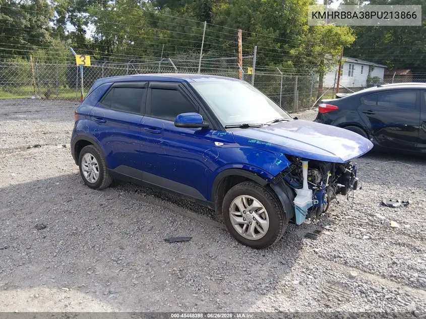 2023 Hyundai Venue Se VIN: KMHRB8A38PU213866 Lot: 45468398