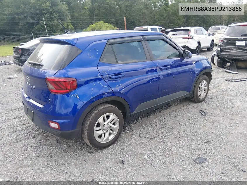 2023 Hyundai Venue Se VIN: KMHRB8A38PU213866 Lot: 45468398