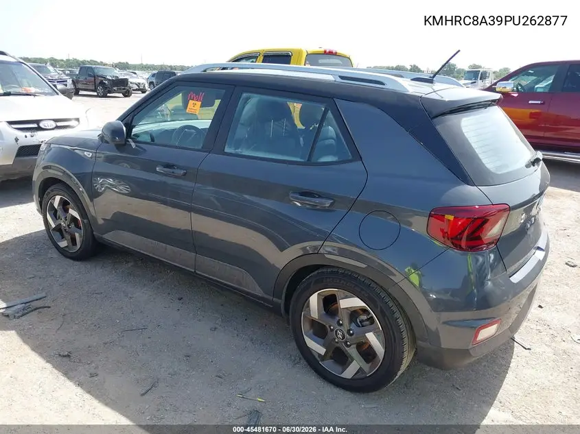 2023 Hyundai Venue Limited VIN: KMHRC8A39PU262877 Lot: 45481670