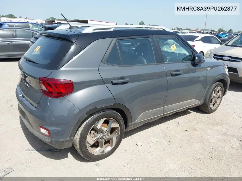 2023 Hyundai Venue Limited VIN: KMHRC8A39PU262877 Lot: 45481670