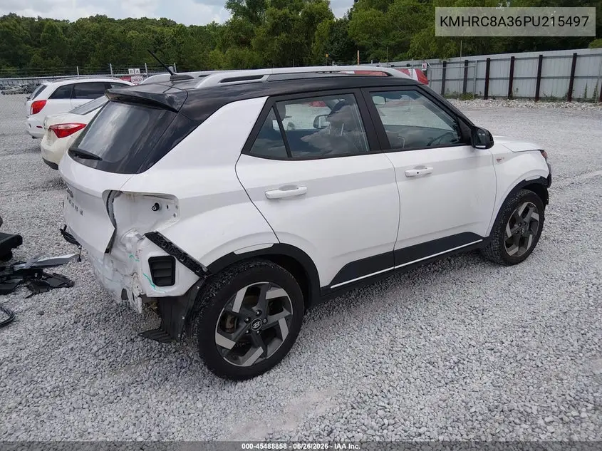 2023 Hyundai Venue Limited VIN: KMHRC8A36PU215497 Lot: 45488858