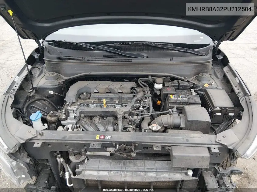 2023 Hyundai Venue Se VIN: KMHRB8A32PU212504 Lot: 60602056