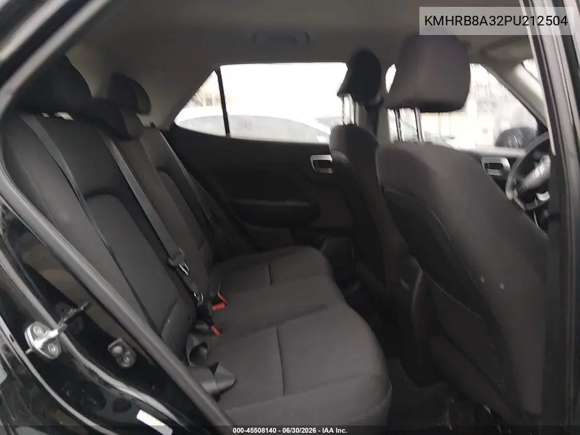 2023 Hyundai Venue Se VIN: KMHRB8A32PU212504 Lot: 60602056
