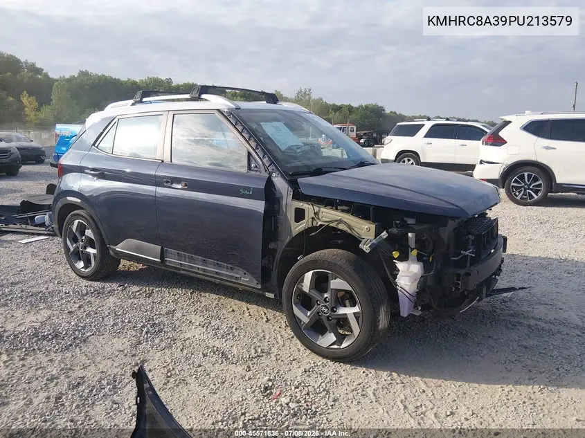 2023 Hyundai Venue Limited VIN: KMHRC8A39PU213579 Lot: 45571636
