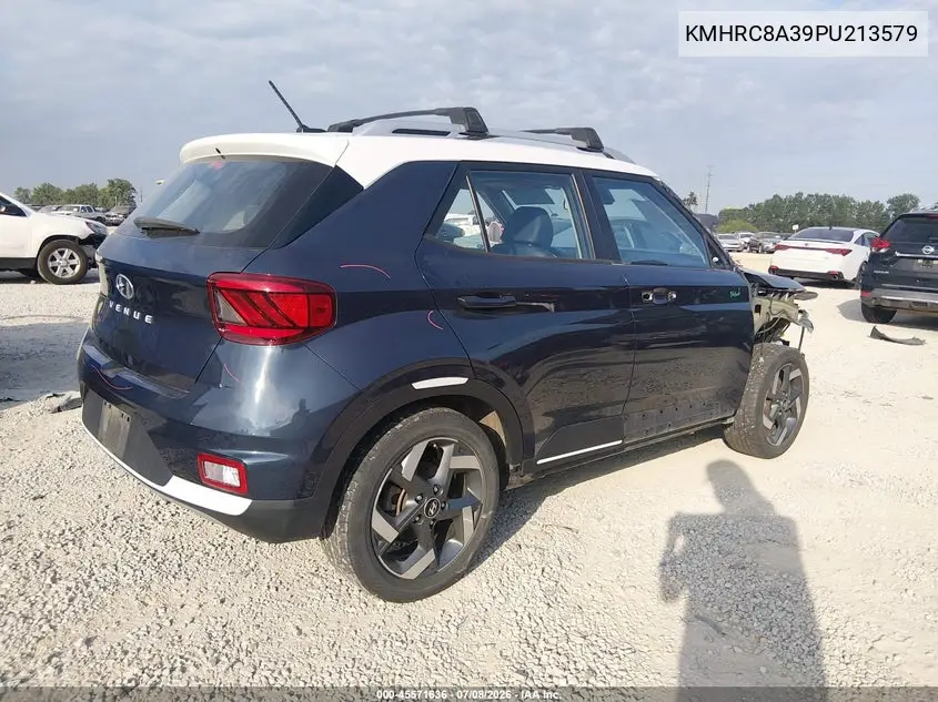 2023 Hyundai Venue Limited VIN: KMHRC8A39PU213579 Lot: 45571636