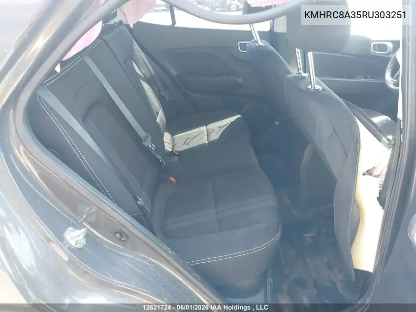 2024 Hyundai Venue Sel/Limited VIN: KMHRC8A35RU303251 Lot: 12621724