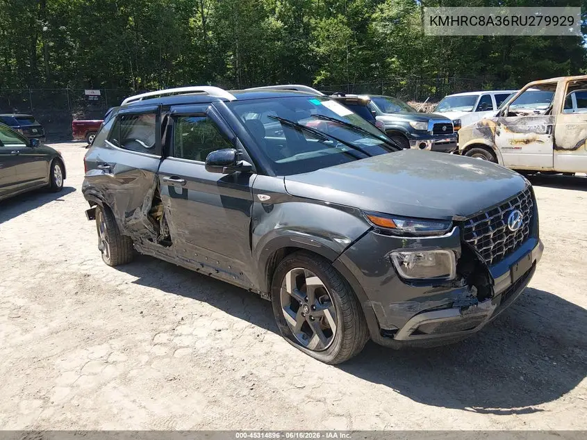 2024 Hyundai Venue Limited VIN: KMHRC8A36RU279929 Lot: 45314896